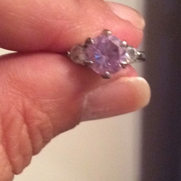 2 rings Amethyst stone Rings - Picture 6 of 15